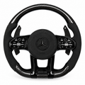 Mercedes Benz AMG style alcantara + carbon fibre